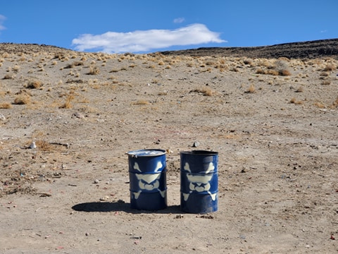 Playing with Chainsaws & Gettin’ Blue Barrels